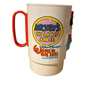 90’s Mickey’s Diamond Jubilee Walt Disney’s World on Ice collector cup